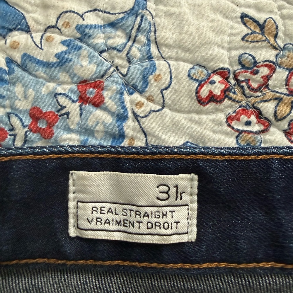 GAP Women's Dark Blue Straight Leg Jeans